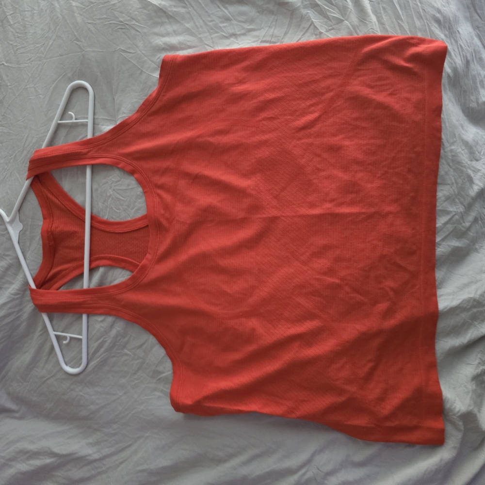 lululemon athletica Red Tank Top